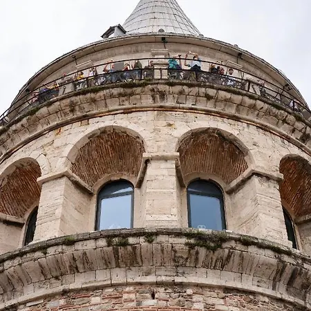 Historic 2 Bedroom Galata Apt-heart Of Kuledibi 1 Lägenhet